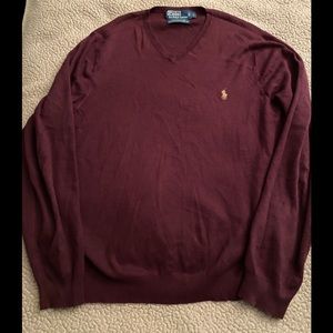 Polo Ralph Lauren Burgundy Sweater!